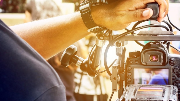 Professional event photographer capturing moments